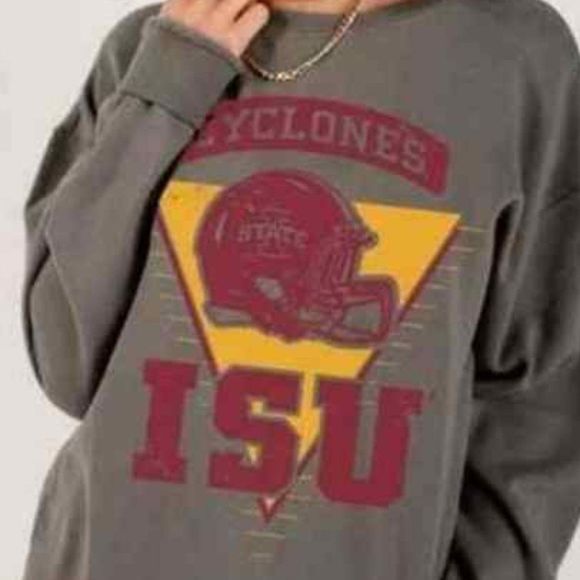 Gameday Iowa State Elway Triangle Crewneck, NWT, Multi Sizes - Picture 2 of 2